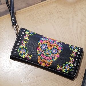 Cute Skull Wallet/Handbag